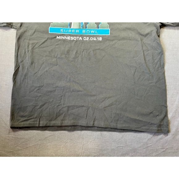 2018 Superbowl LIV NFL Shirt Adult XL Gray‎ Logo Pullover Tee Mens - Picture 3 of 10